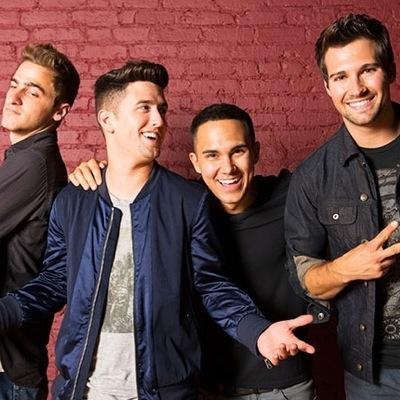 I'm Kendall, I'm James, I'm Logan and I'm Carlos, and we're Big Time Rush!
K: single||J: single|| L: single|| C: single||