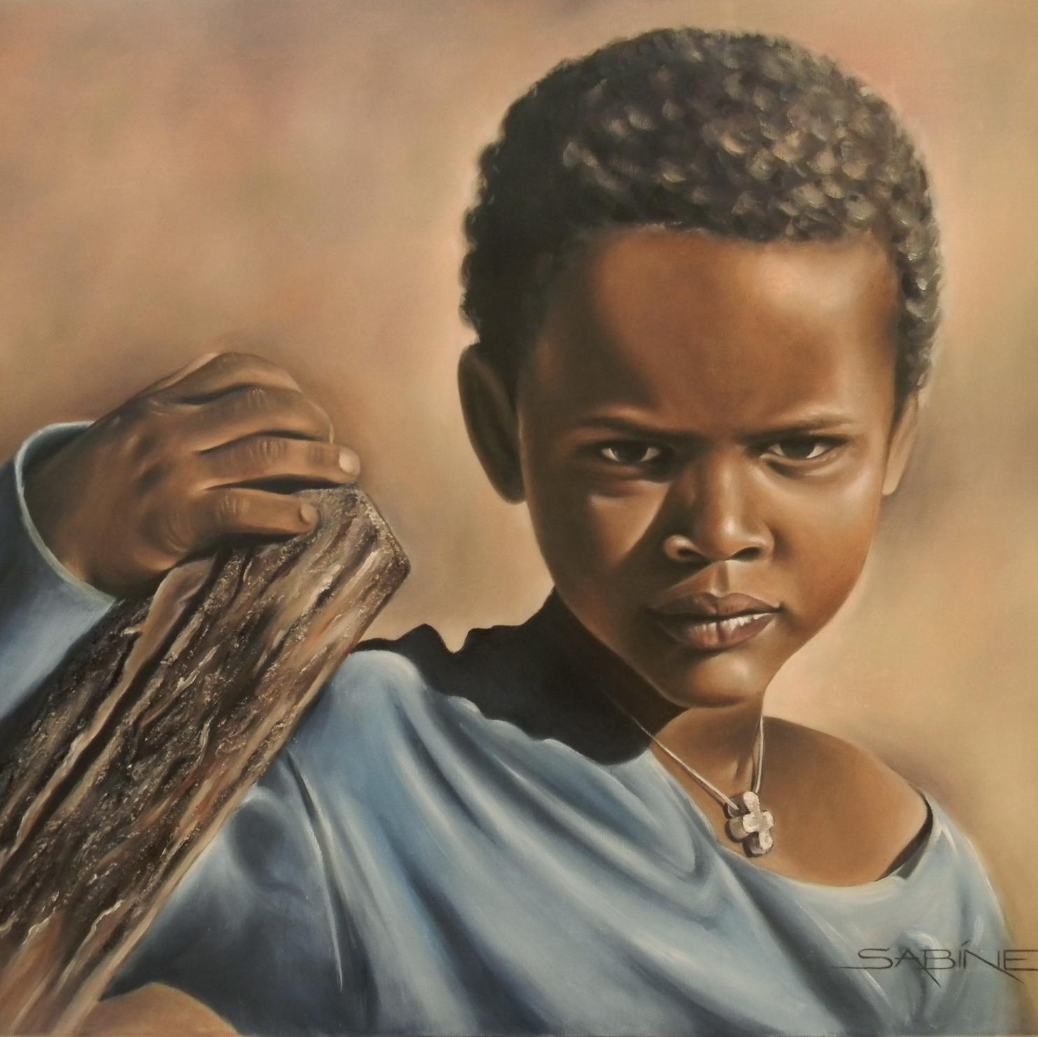 German-SouthAfrican artist: pastels and/or oils. 