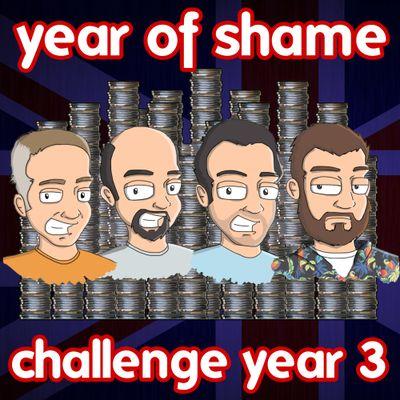 The twitter feed for the Year Of Shame Year 3. Taking part are @Solm67, @Maff_G, @vdjomb and @FuryAc3.