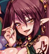 #NSFWRP | Mischievous Lamia Princess. | Can be half snake or human. | #Lewd #OpenRP #Single #CanBeFuta