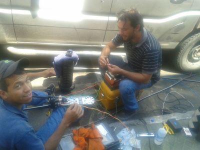 Técnico en fibra óptica