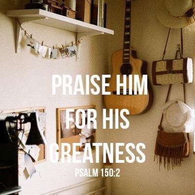 living for him through praise