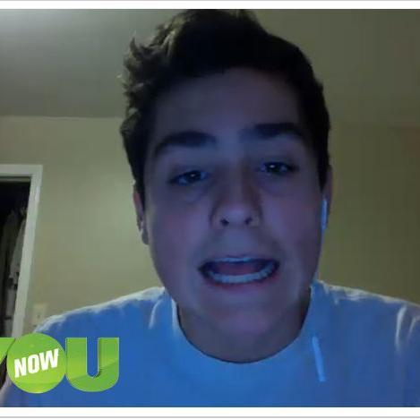 brandon wants to gag me with his foot all the way down my throat, im so honored!