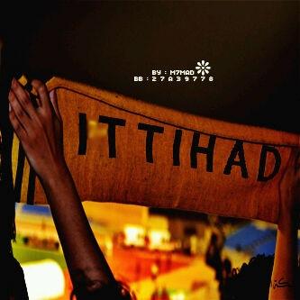 واححب الاتحاآد والي يشجعوون الاتحاآد..