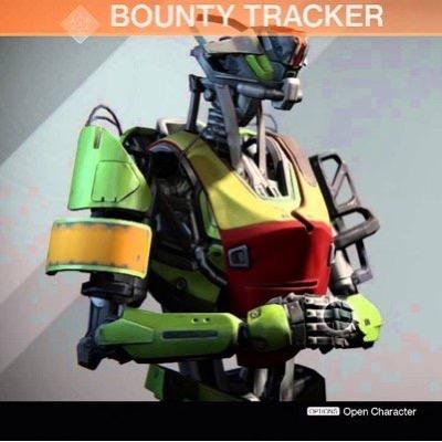 Hello Guardians! I am your Bounty Tracker located in the Tower. I provide you bounties which can be completed for Vanguard/Crucible XP.