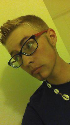 graduated college for law enforcement . Have a son Damon, 1/5/13. Raging homosexual lol tho tend to question my gender. #newtweeter #lesbianlife #gaaayyy #trans
