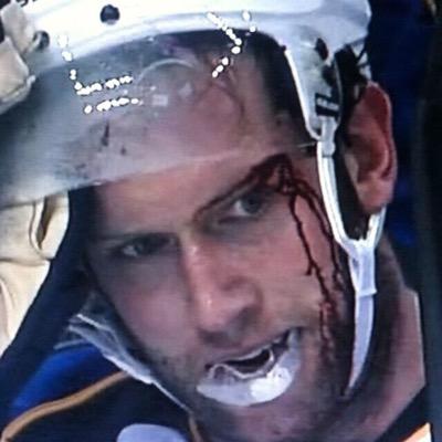 Watching hockey right now. We laugh a lot. We drink a lot. We have big boobs. Try not to take it too seriously. #StLBlues