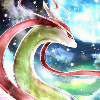 I am the majestic Milotic, no one can match the beauty that I hold. I am the graceful water goddess. My handsome snake~@TheRegalConvict