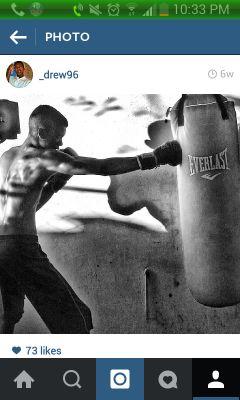 Future pro boxer, Andrew kid chocolate Thornton ,More money Less problems ..