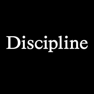 Discipline is a Melbourne-based publisher and contemporary art journal edited by Nicholas Croggon, David Homewood, and Helen Hughes.