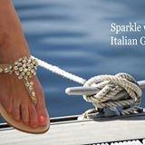 Visit http://t.co/RWeEQjh9eR, to view and buy our exquisite Italian handmade Capri leather sandals embellished with Swarovski crystals.