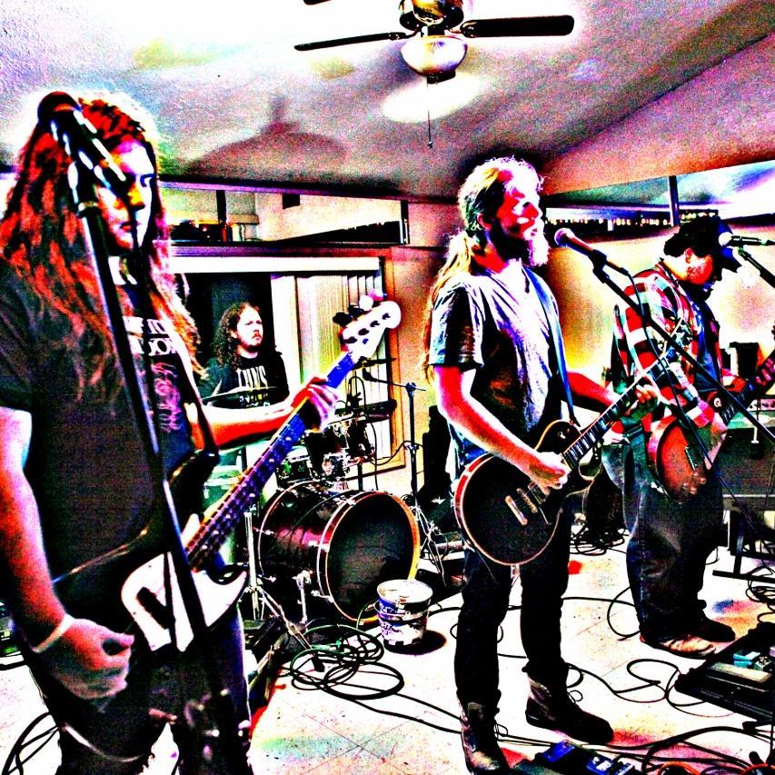 Blind Rebel is: 
Jarrid Mathews-Guitar, Vocals. 
Kam Korvela-Bass, Vocals. Kyle David Miller-Guitar, Vocals. Willie Boruff-Drums, Vocals.