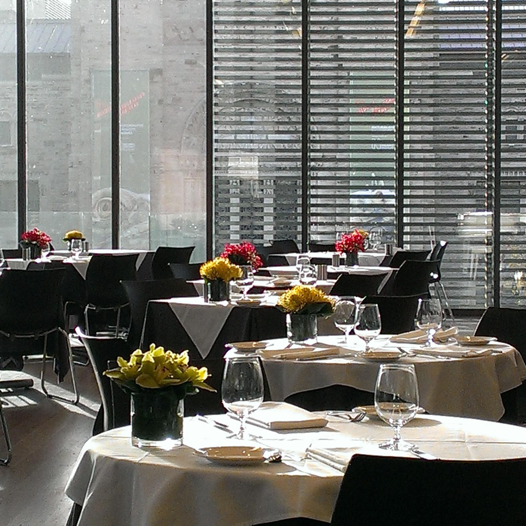 The A La Carte at the Gardiner Bistro is an elegant lunch spot on the third floor of the Gardiner Museum.  A variety of delicious food, something for everyone!