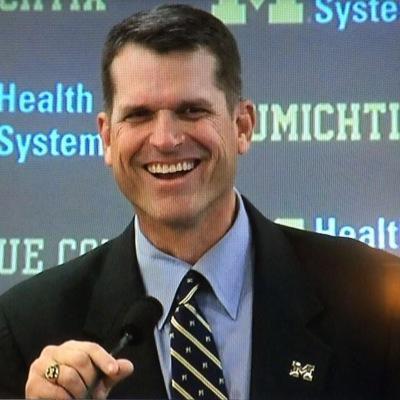 Michigan Head Football Coach, Dockers lover (not the real Jim Harbaugh)