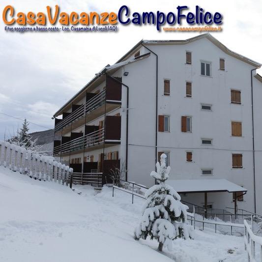Privato affitta  appartamento in loc. Casamaina di Lucoli a  4 km dalle piste da sci di Campo Felice. Prezzi  competitivi, accettiamo animali domestici!