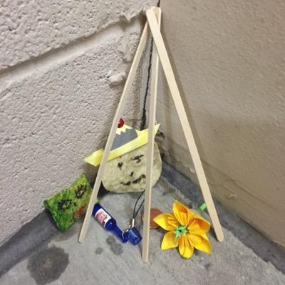 living in a corporate stairwell used to have its perks