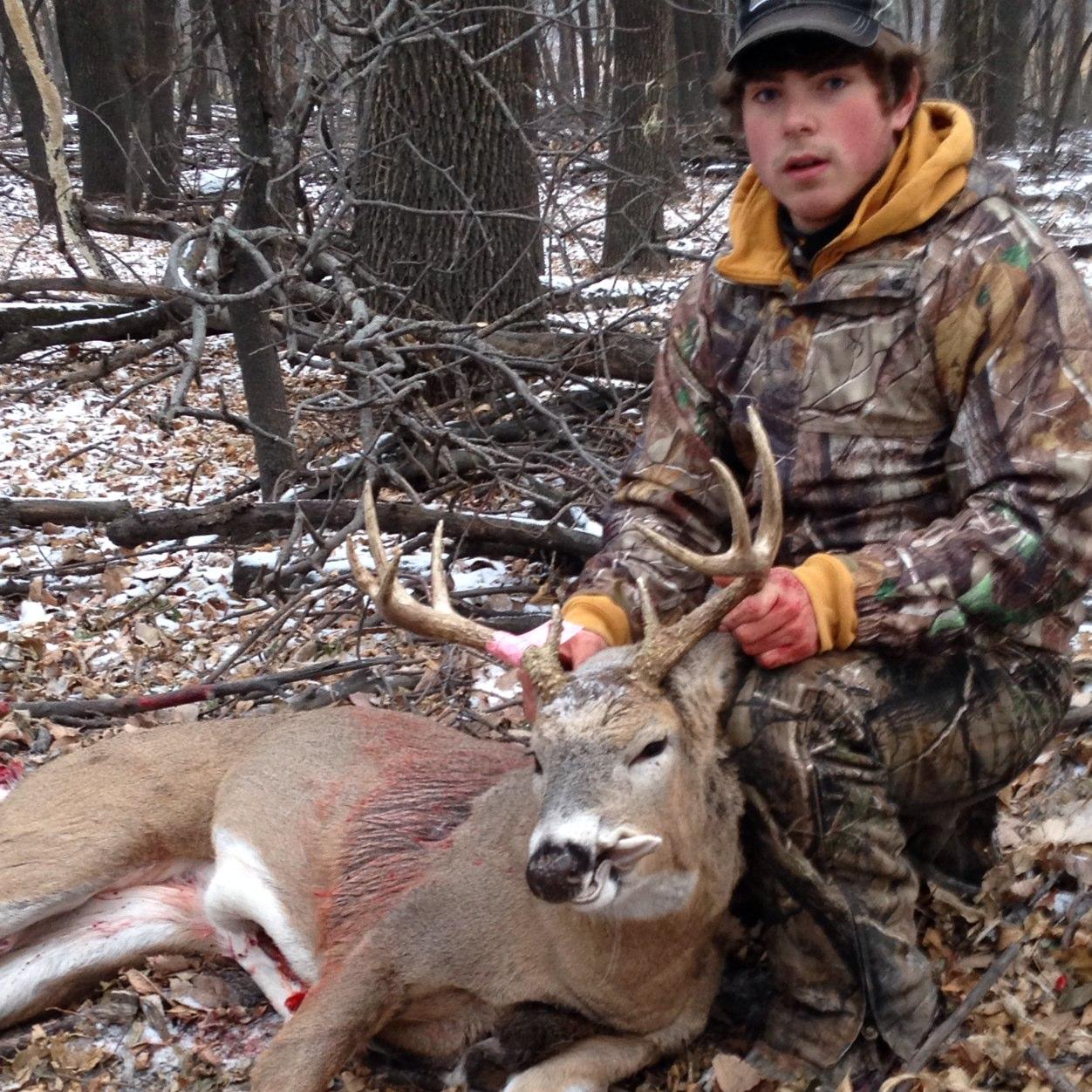 Hunting and snowmobiling is life Hickson, ND. RE2PECT
