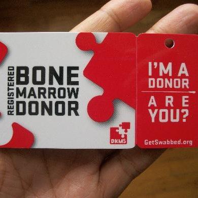 The cure for blood cancers like leukemia or non-hogkins lymphoma is in the hands of ordinary people. Tell someone you know: You could save a life.