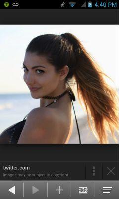 Rachel hasnt followed yet i wish she would though. She is amazing