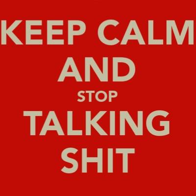 I'm here to say what I think!