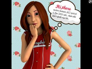 Satu satu aku sayang KICI Dua dua aku sayang KICI Tiga tiga juga sayang KICI satu dua tiga sayang @Mi_ChristyChiBi ♥