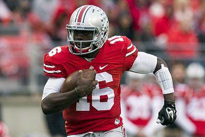 die hard buckeye fan Columbian football player hopefully will be an ohio state football player #gobucks#buckeyeforlife