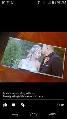 Wedding Photographer, 10 plus years experience. Email:Yasha@DelicatePortraits.com