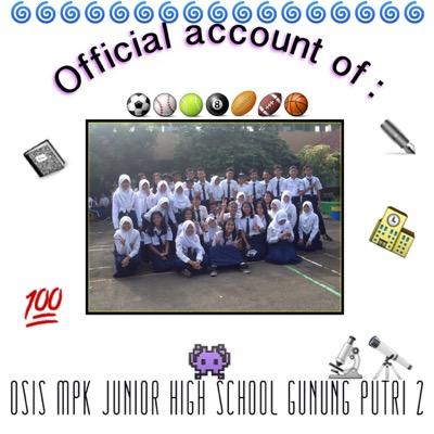 Official account of OSIS N MPK 2014-2015 JUNIOR HIGH SCHOOL GUNUNG PUTRI 2