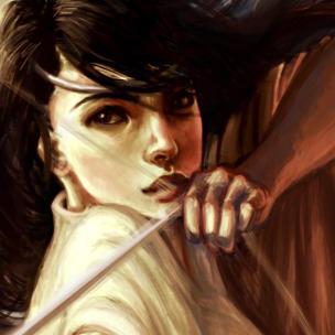 Far-shooting, far-seeing, bringer of moonlight, protector of maidens, revered virgin and guardian of the wilds.