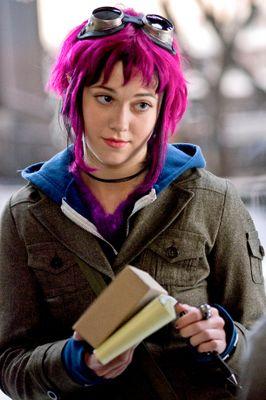 I'm that mysterious dream girl Ramona Flowers. Trouble seems to follow me around, watch out for my evil ex's. #SPRP #Single #MV #Bi