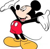 mickymouse, Mickey Mouse is a funny animal cartoon character and the official mascot of The Walt Disney Company.
