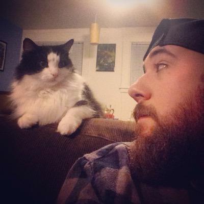 jessefrei's profile picture. yeah sure whatever.  bad hair, good beard, good tattoos, great guitars.