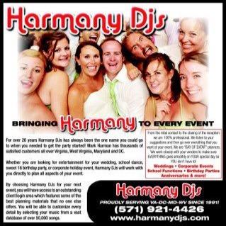 ……Bringing Harmany to your Event…… Award Winning Entertainment