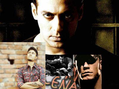 LuV- @JohnCena & @BeingSalmanKhan
