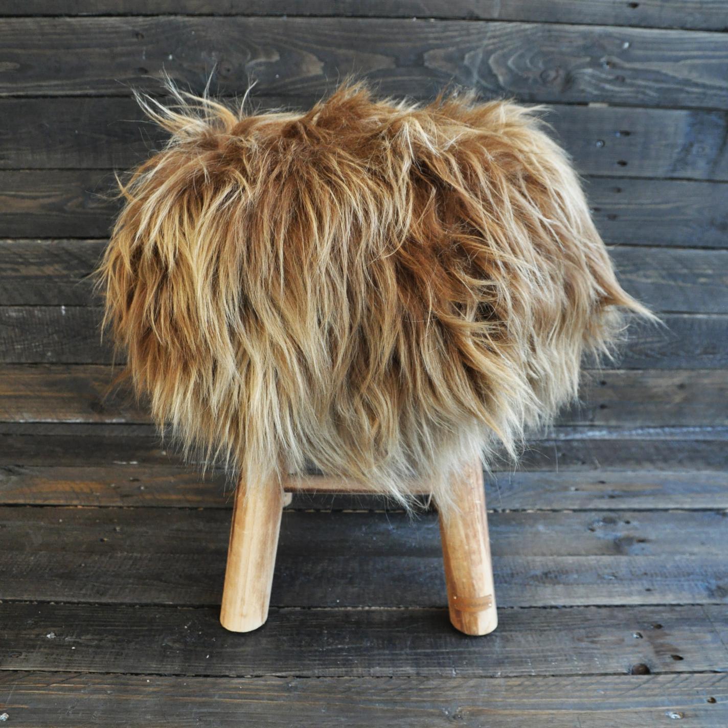 The Bèèèh Stool is a Hairy, Sweet, Loyal, Non Drooling and Always Listening Stool. Look on http://t.co/pzI5L9hyAv for all his brothers and sisters.