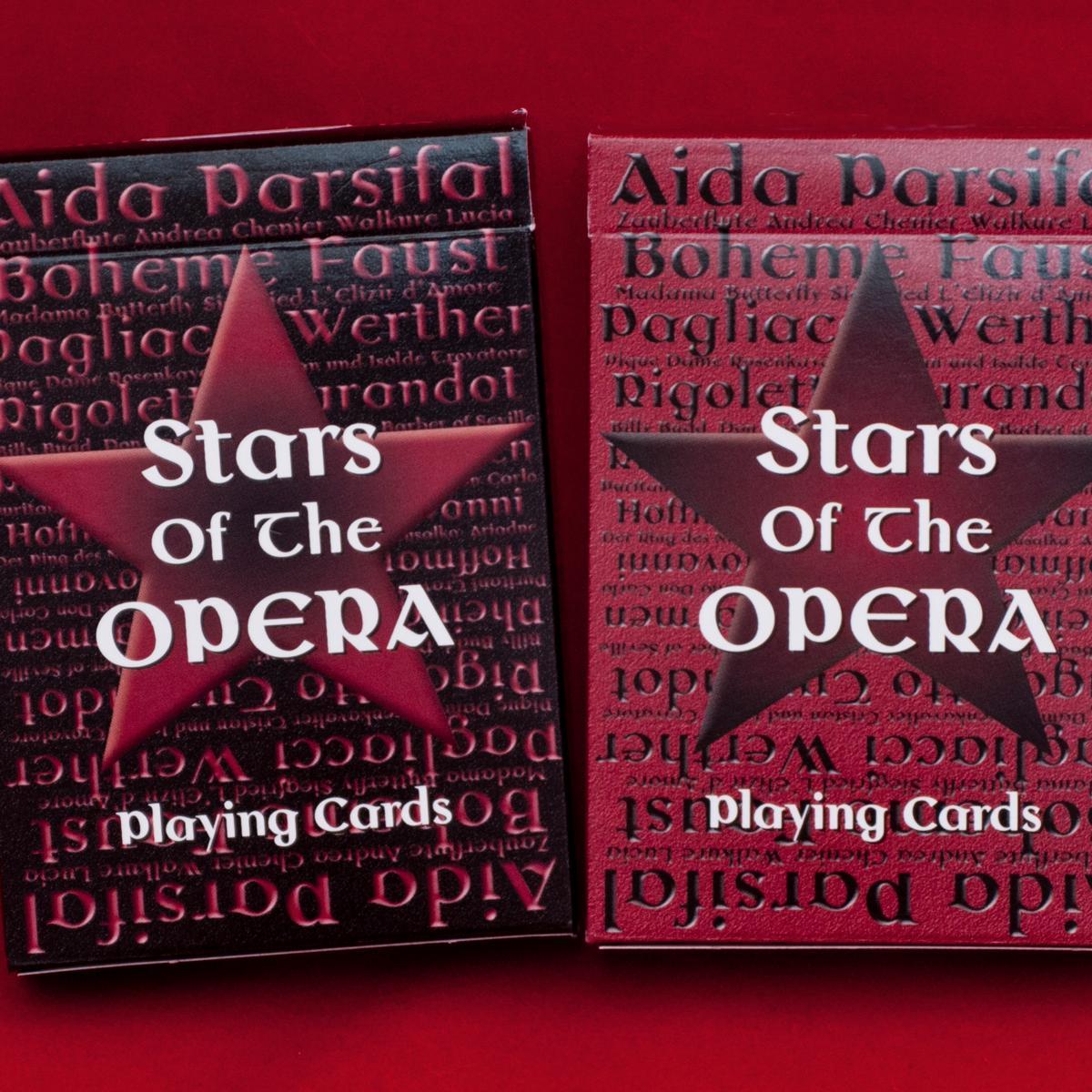 Make-up Artist and photographer Kevin Rawlings has created a set of playing card decks like no other in his Stars of the Opera playing cards.