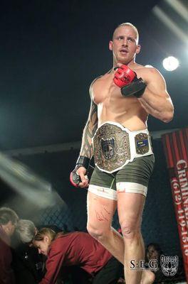 BenTheOgre's profile picture. 9-0 MMA. 8 KO's. Driller Promotions Light Heavyweight Champion.