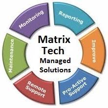matrixtech14's profile picture. It managed Service Company/ Computer support/repair