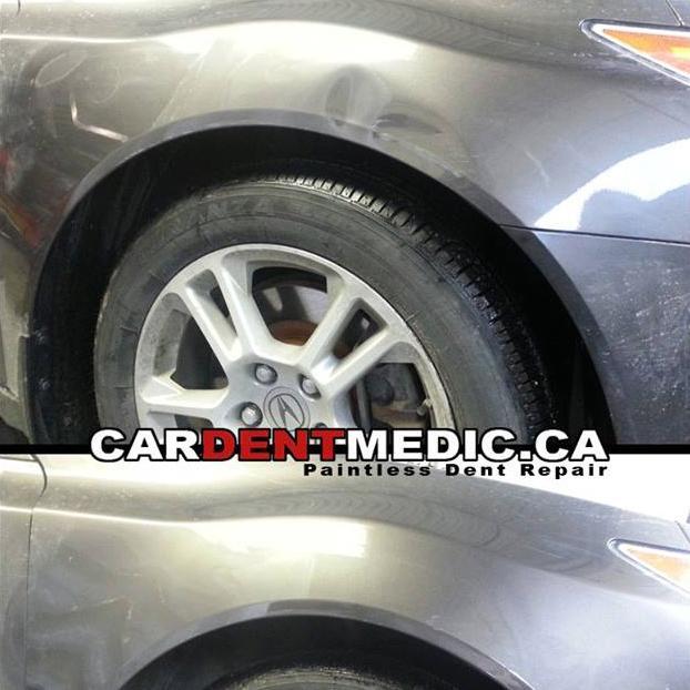 Paintless dent removal in Toronto GTA. We repair car dents and dings without using any paint or fillers. Service in Toronto GTA, Markham.