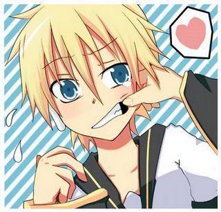 Hi I'm Len, I'm a vocialoid and love bananas...almost as much as my sister Rin...but I don't know how to tell her, I think she'll reject me. #multiverse