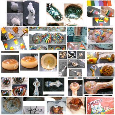 #GLASSBLOWER took a 2wk course then DIY #AllGlassBreaks #Dabloids #GlassWorks #Lampworking supporting my daughter #SingleDad Since 2010