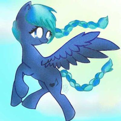 I'm Azure Note! My older brother is @MlpBlue. He and I have a music store! I hope we can be friends! (Heavy Prench Accent. Blind in her left eye) #single