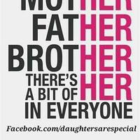 Daughters Are Special (@proud2bfemale) 's Twitter Profile