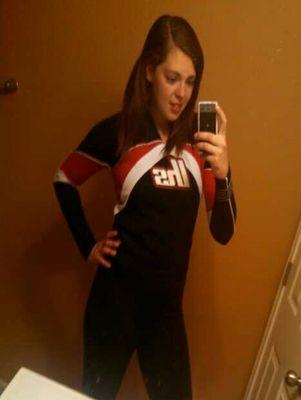 LHS junior JV cheerleader
