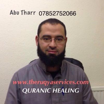 quranic healing against jinn possession/black magic/evil eye/hijamah as well. 
mobile : 07852752066