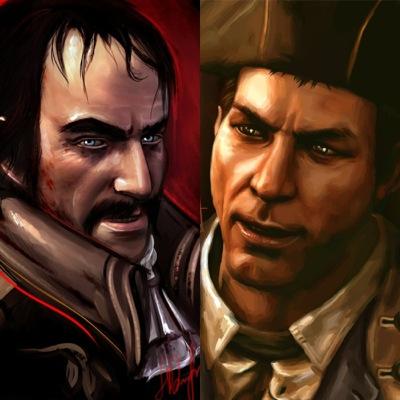 I am Charles Lee the last member of the Templars #Engaged to @StoicAssassin||I'm Thomas another member of the Templars and I'm drunk all the time #Taken