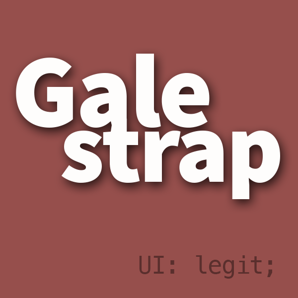 galestrap's profile picture. UI: legit;