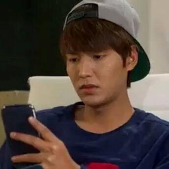 my name is lee min hoo it is handsome