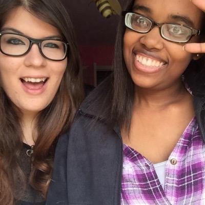 just two average girls @ohsnapitskeisha @moonlightdances living life on youtube