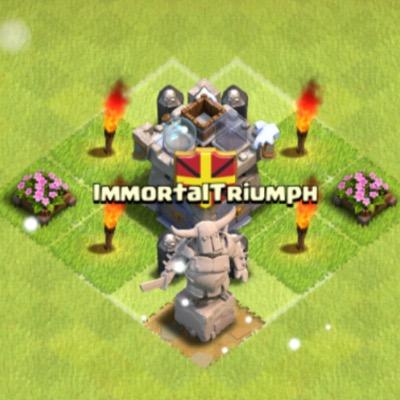 Official Twitter account of Immortal Triumph!
Clan Name: Immortal Triumph
Clan Tag: #9QCR2Y8R
